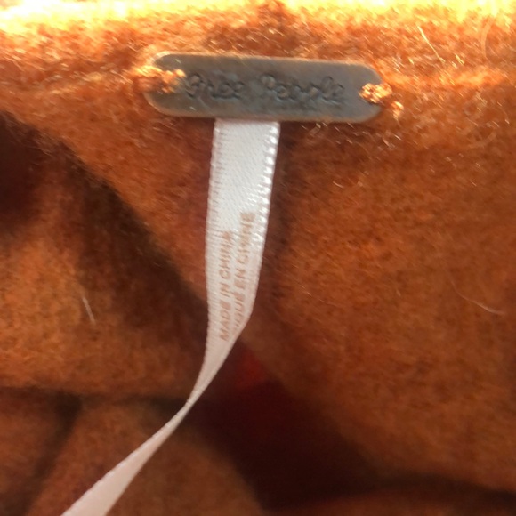 Free People Brown Cowl Neck Cropped Cashmere Sweater - Picture 8 of 11